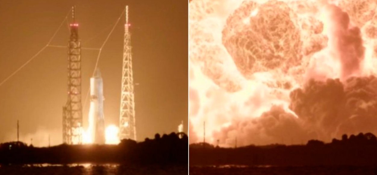 Explota cohete de Blue Origin durante prueba previa a su lanzamiento