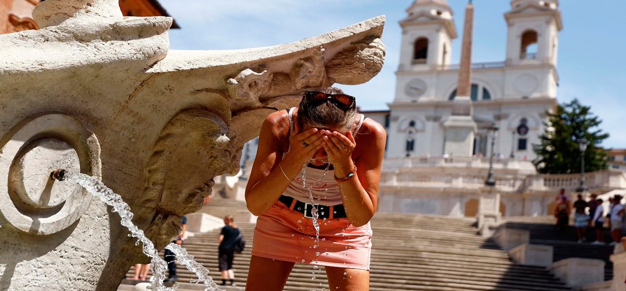Italia activa las primeras alertas rojas de la temporada por ola de calor