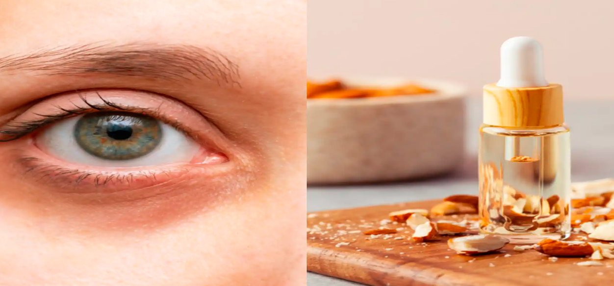 Prepara un contorno de ojos con café y aceite de almendras
