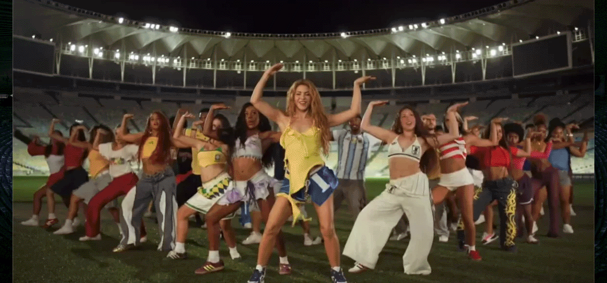 Shakira encabeza la estala de estrellas en el Openning Mexicano del Mundial 2026